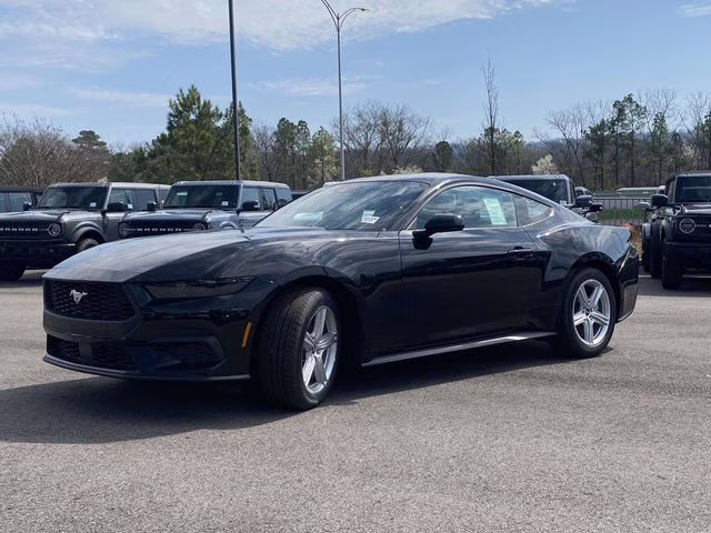 2026 Shadow Black Ford Mustang EcoBoost RWD Coupe