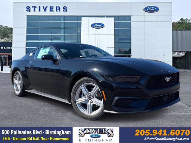 2026 Shadow Black Ford Mustang EcoBoost RWD Coupe