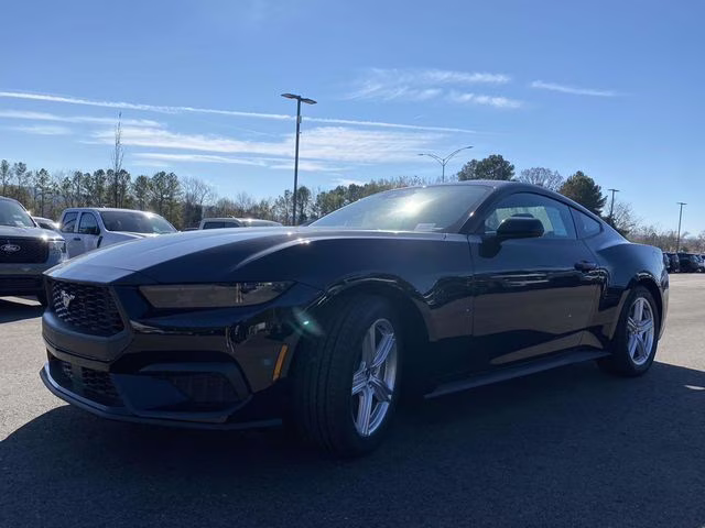 2026 Shadow Black Ford Mustang EcoBoost RWD Coupe