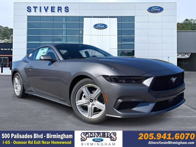 2026 Gray Metallic Ford Mustang EcoBoost RWD Coupe