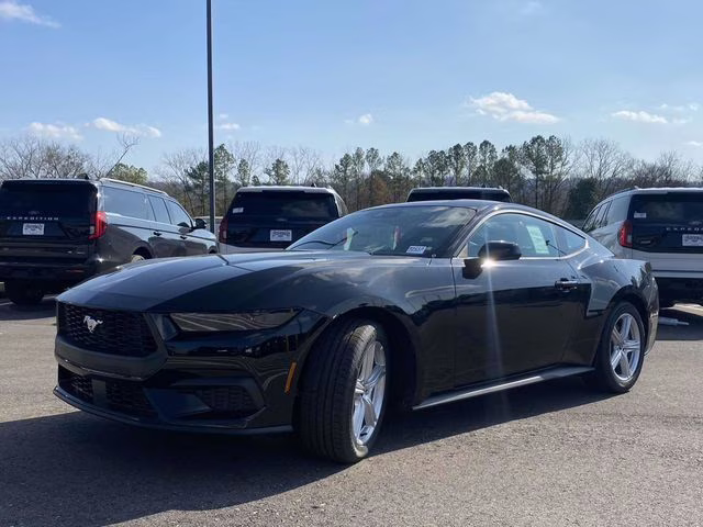 2026 Shadow Black Ford Mustang EcoBoost RWD Coupe