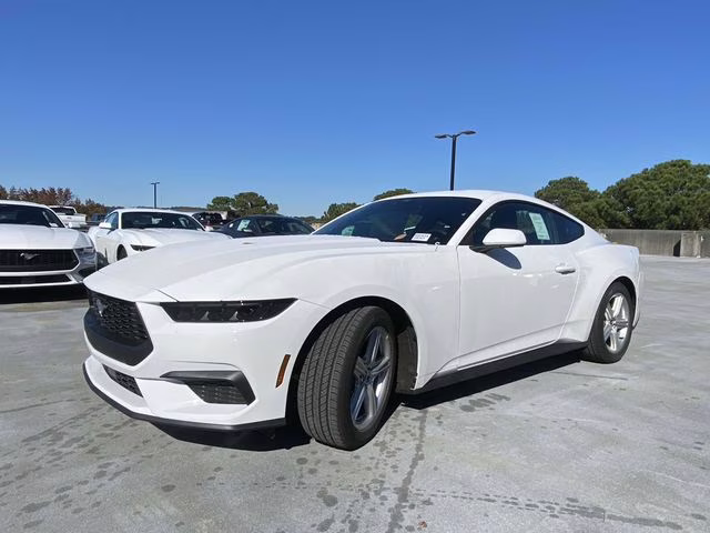 2026 Oxford White Ford Mustang EcoBoost RWD Coupe