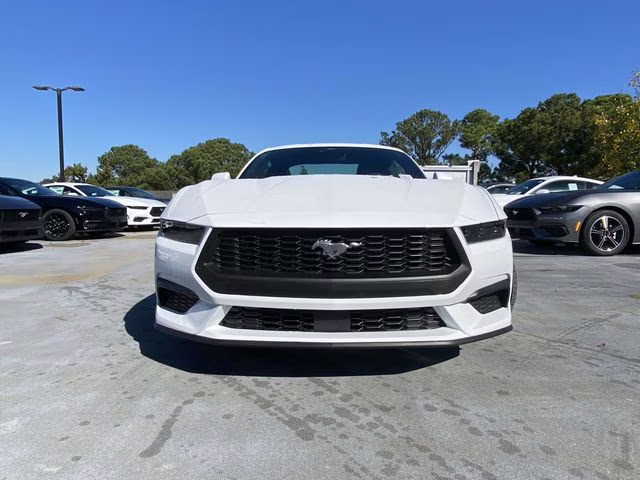 2026 Oxford White Ford Mustang EcoBoost RWD Coupe