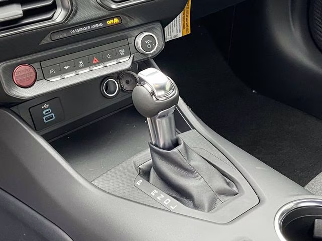 2025 Carbonized Gray Metallic Ford Mustang EcoBoost RWD Coupe