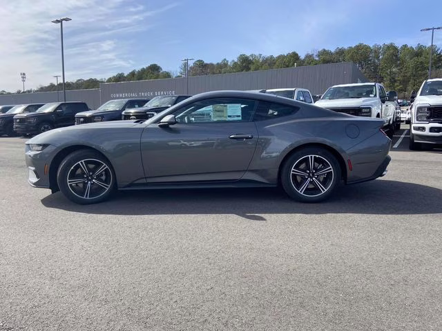 2025 Carbonized Gray Metallic Ford Mustang EcoBoost RWD Coupe