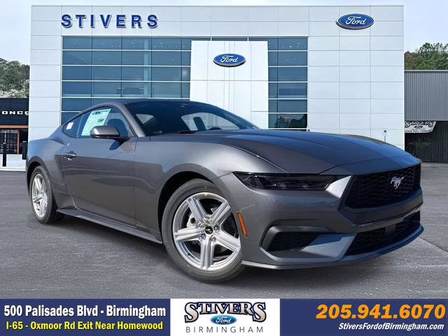 2026 Gray Metallic Ford Mustang EcoBoost RWD Coupe