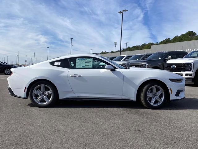 2026 Oxford White Ford Mustang EcoBoost RWD Coupe