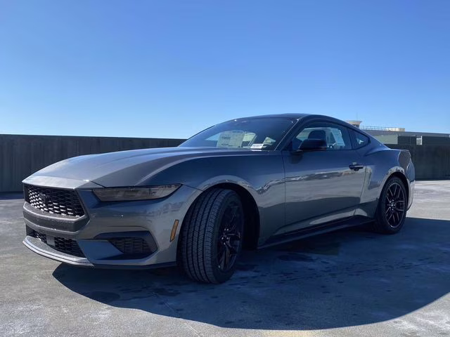 2026 Carbonized Gray Metallic Ford Mustang EcoBoost RWD Coupe