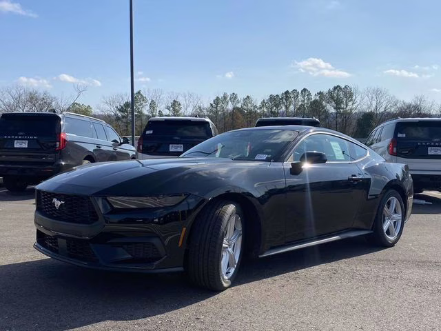 2026 Shadow Black Ford Mustang EcoBoost RWD Coupe
