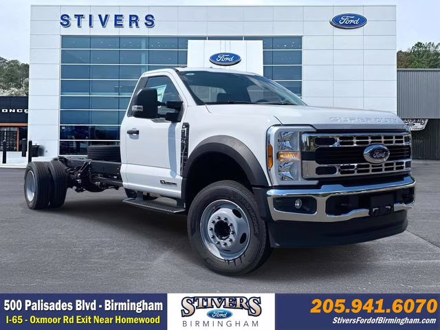 2025 Oxford White Ford F-600SD XL RWD Chassis