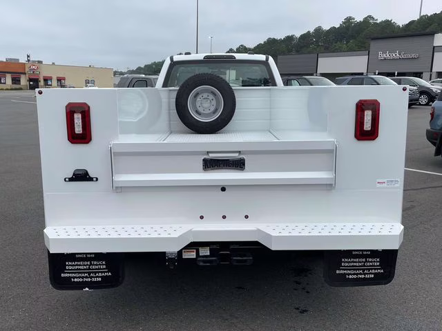 2025 Oxford White Ford Super Duty F-350 DRW XL 4X4 Chassis