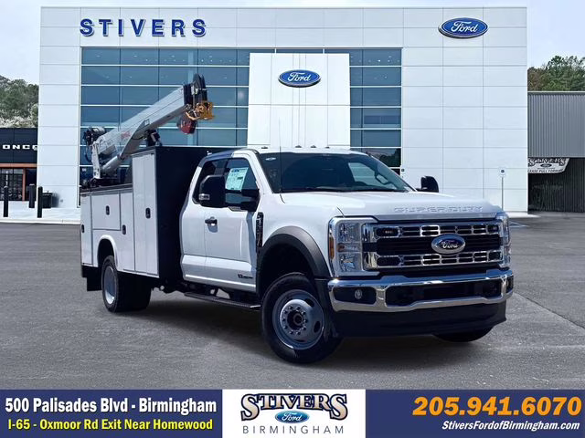 2026 Oxford White Ford Super Duty F-550 DRW XL 4X4 Chassis