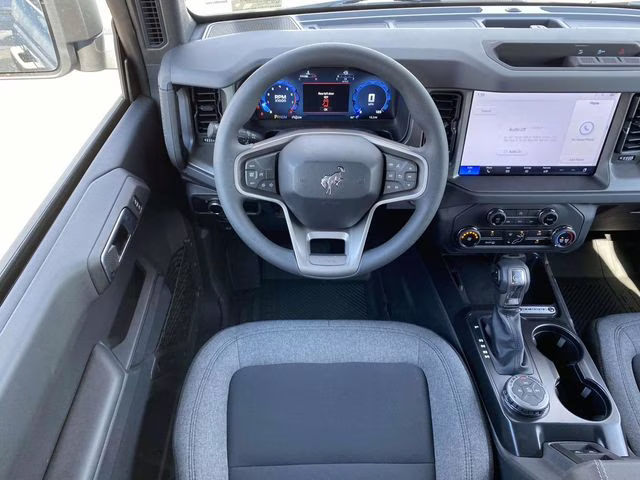 2025 Azure Gray Metallic Tri-Coat Ford Bronco Base 4X4 SUV