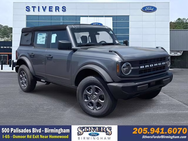 2025 Gray Metallic Ford Bronco Base 4X4 SUV
