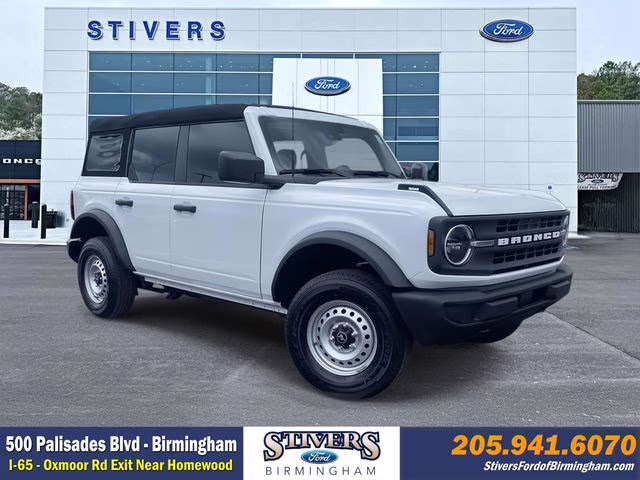 2025 Oxford White Ford Bronco Base 4X4 SUV