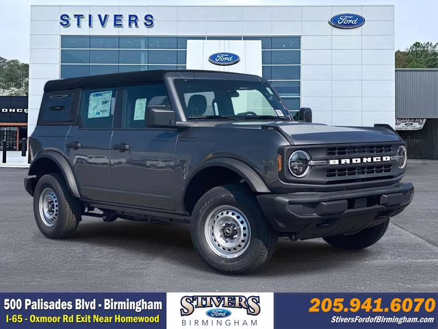 2025 Gray Metallic Ford Bronco Base 4X4 SUV
