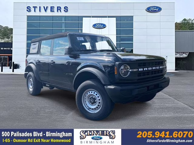 2025 Shadow Black Ford Bronco Base 4X4 SUV