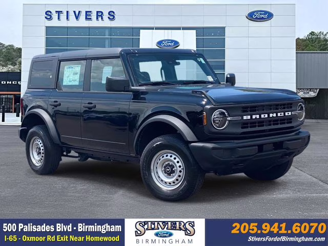 2025 Shadow Black Ford Bronco Base 4X4 SUV