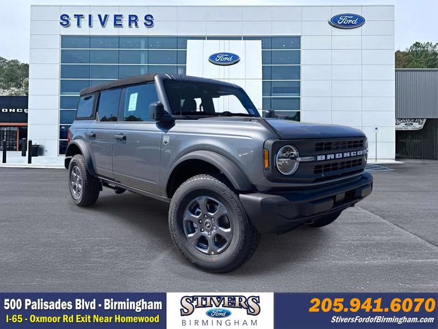 2025 Gray Metallic Ford Bronco Big Bend 4X4 SUV