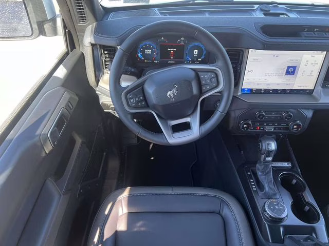 2025 Azure Gray Metallic Tri-Coat Ford Bronco Outer Banks 4X4 SUV