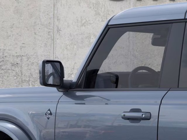 2025 Azure Gray Metallic Tri-Coat Ford Bronco Outer Banks 4X4 SUV