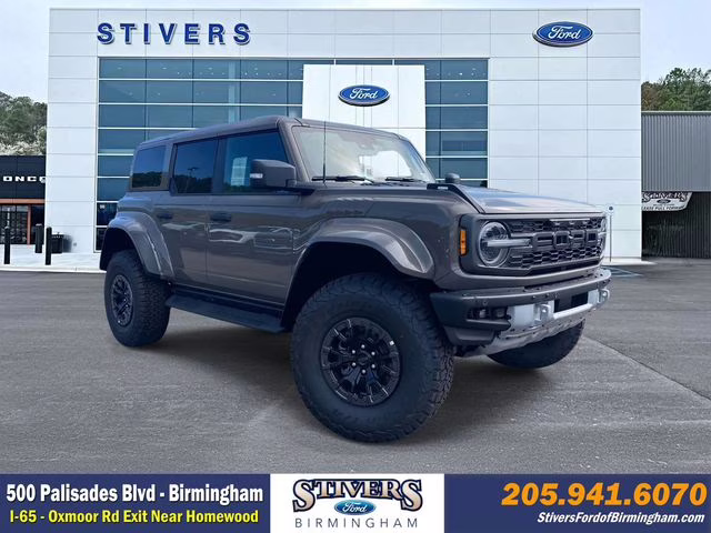 2025 Gray Ford Bronco Raptor 4X4 SUV