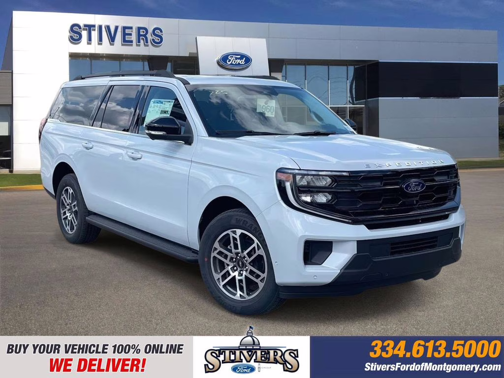 2025 Silver Metallic Ford Expedition Max Active RWD SUV
