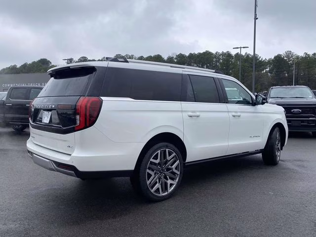2026 White Metallic Ford Expedition Max Platinum 4X4 SUV