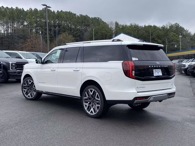 2026 White Metallic Ford Expedition Max Platinum 4X4 SUV