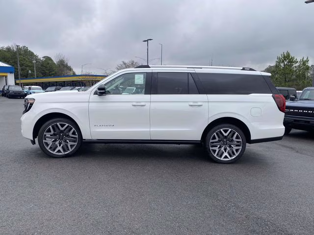 2026 White Metallic Ford Expedition Max Platinum 4X4 SUV