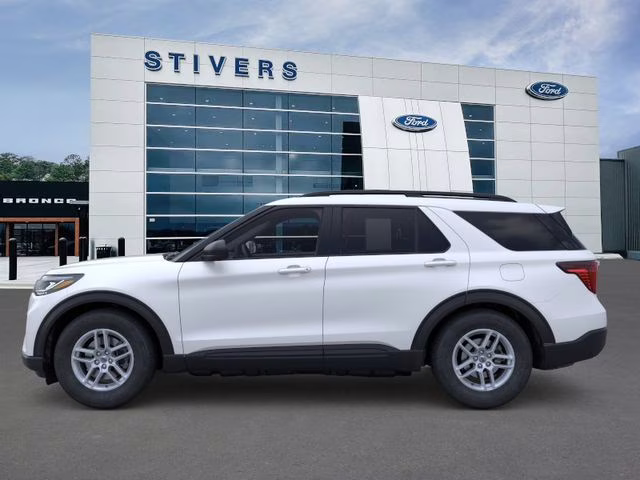 2026 White Metallic Ford Explorer Active RWD SUV