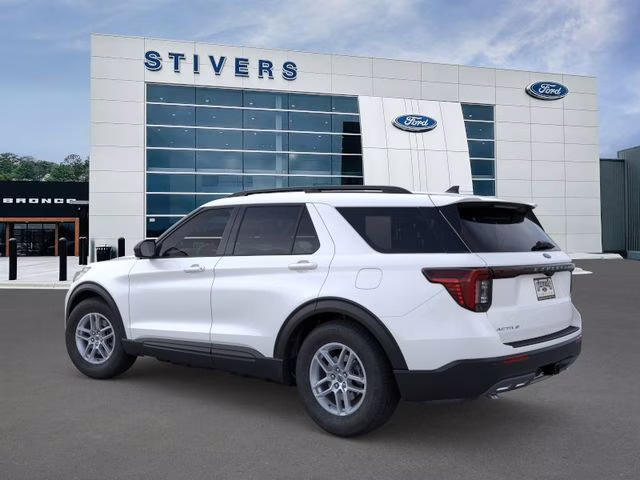 2026 White Metallic Ford Explorer Active RWD SUV