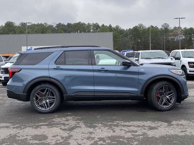 2026 Vapor Blue Metallic Ford Explorer ST-Line RWD SUV