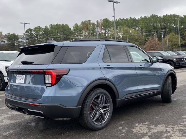2026 Vapor Blue Metallic Ford Explorer ST-Line RWD SUV