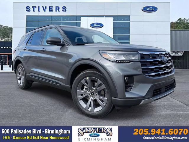 2026 Gray Metallic Ford Explorer Active 4X4 SUV
