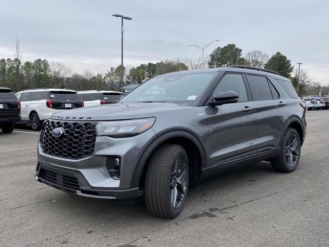 2026 Carbonized Gray Metallic Ford Explorer ST-Line 4X4 SUV
