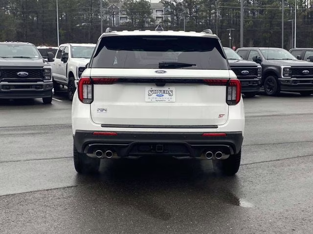 2026 White Metallic Ford Explorer ST 4X4 SUV