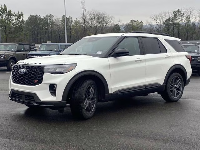 2026 White Metallic Ford Explorer ST 4X4 SUV