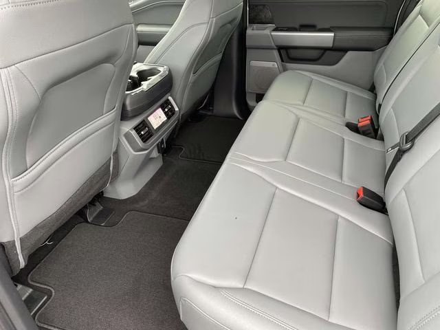 2025 Antimatter Blue Metallic Ford F-150 Lightning Flash AWD Truck