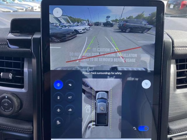 2025 Antimatter Blue Metallic Ford F-150 Lightning Flash AWD Truck