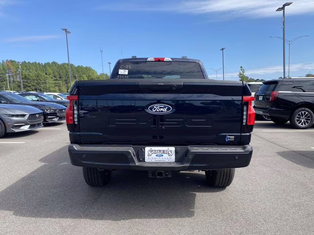 2025 Antimatter Blue Metallic Ford F-150 Lightning Flash AWD Truck