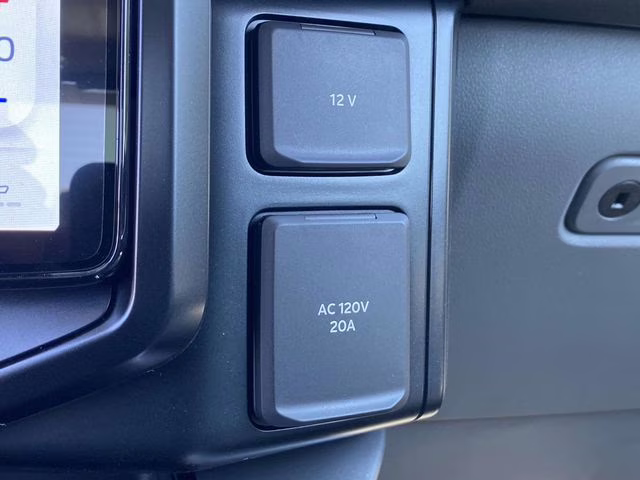 2025 Antimatter Blue Metallic Ford F-150 Lightning Flash AWD Truck