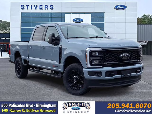 2026 Glacier Gray Metallic Tri-Coat Ford Super Duty F-250 SRW Lariat 4X4 Truck