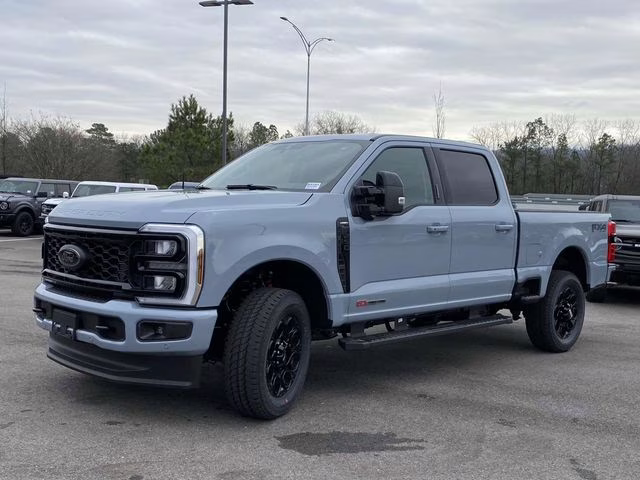 2026 Glacier Gray Metallic Tri-Coat Ford Super Duty F-250 SRW Lariat 4X4 Truck