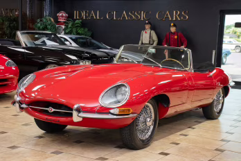 1963 Carmen Red Jaguar E-Type