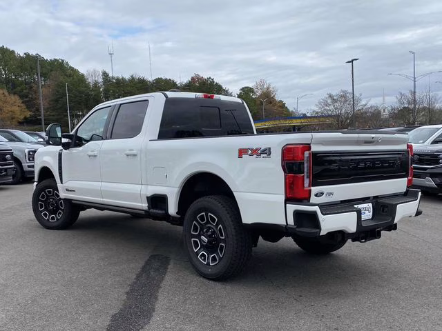2026 Star White Metallic Tri-Coat Ford Super Duty F-250 SRW Platinum 4X4 Truck