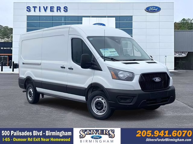 2026 Oxford White Ford Transit Cargo Van Base RWD Van