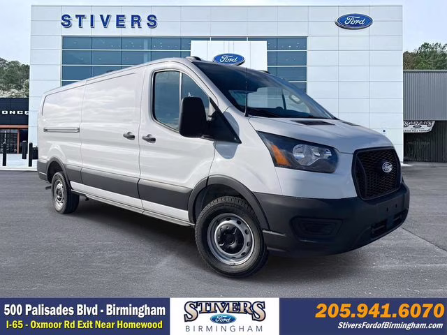2026 Oxford White Ford Transit Cargo Van Base RWD Van