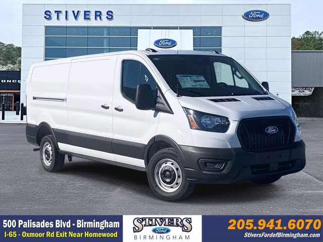 2026 Oxford White Ford Transit Cargo Van Base RWD Van