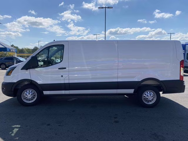 2025 Oxford White Ford Transit Cargo Van Base AWD Van